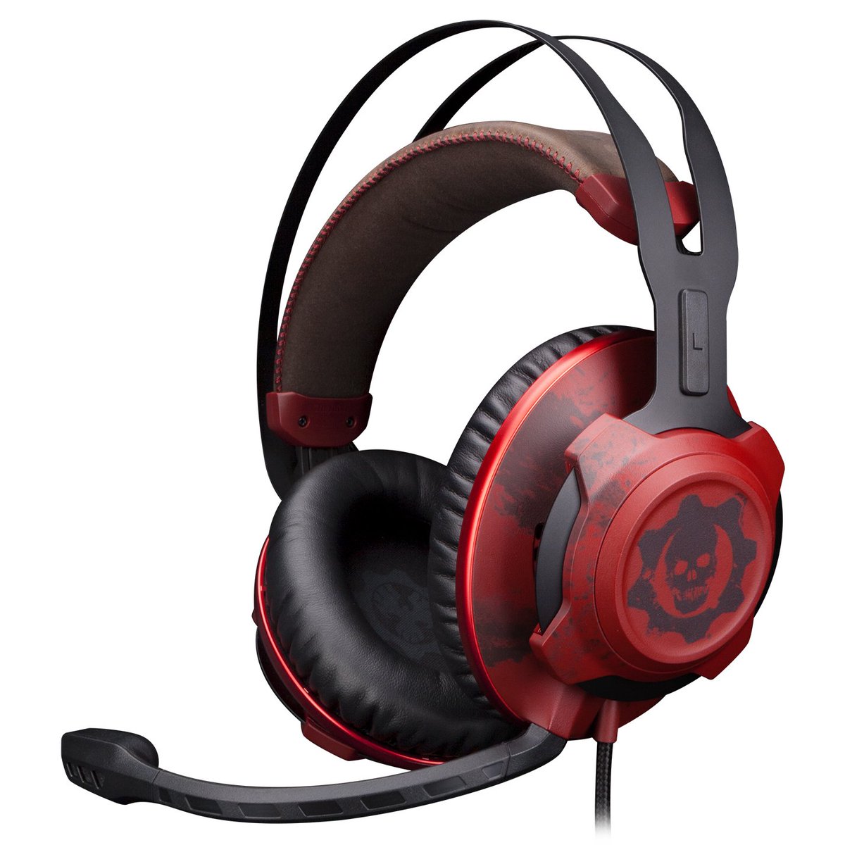 GearsofWar's tweet photo. Introducing the @HyperX Gears of War CloudX Revolver, designed to complement the look of the Gears 4 Xbox One S! https://t.co/YV2khmDQbk