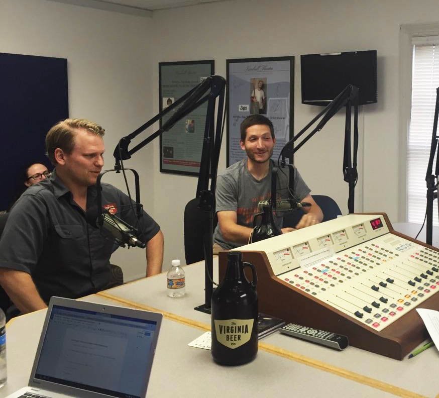 It was a pleasure having <a href="/VirginiaBeerCo/">Virginia Beer Co.</a> co-founders Chris and Robby in studio today!