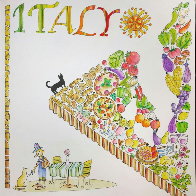みさぱんだ ぬりえ イタリア塗れました 食べ物って難しい 世界一周ぬり絵の旅 大人のぬり絵 コロリアージュ T Co Bgwfktagic Twitter みさぱんだ ぬりえ イタリア塗れました 食べ物って難しい 世界一周ぬり絵の旅 大人のぬり絵 コロリアージュ T Co Bgwfktagic Twitter