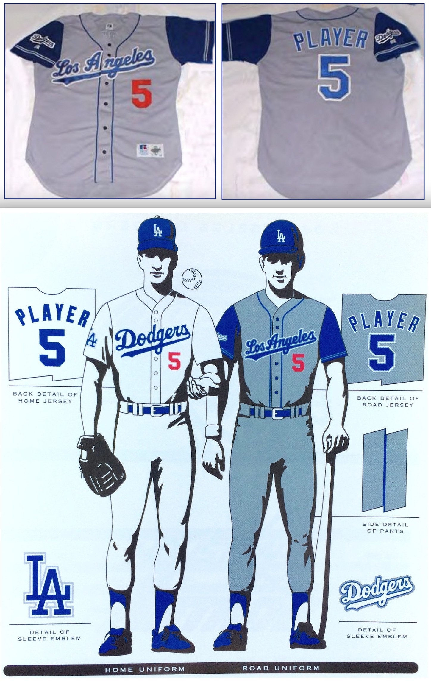 Paul Lukas on X: Fun fact: Dodgers planned (and then scrapped) faux-vest  road jersey for 1999. It even appeared in MLB Style Guide.   / X