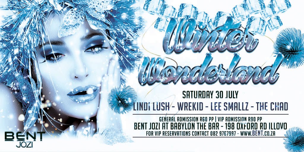 BENT Jozi Saturday 30 July! <a href="/djlindilush/">DJ Lindi Lush</a> <a href="/djwrekid/">Wietsche(DJ WREKID)</a> <a href="/Lee_Smallz/">DjLeeSmallz 🏳️‍🌈</a> <a href="/thechad_dj/">The Chad</a> #gay #lesbian #gayfriendly