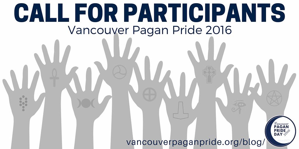 VanPPD's tweet photo. We are looking for all kinds of volunteers and presenters for #VanPPD 2016 #paganpride https://t.co/LE0noGe1fs https://t.co/uyqSkhIfHC