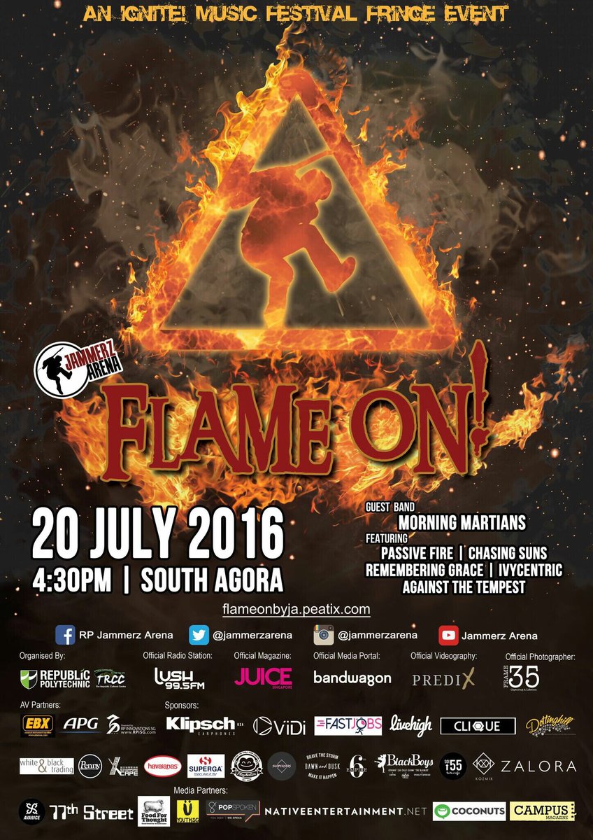 RpReplug's tweet photo. WOOOOOO less than 24hrs to #FLAMEONBYJA π±β¨π― Come down to south agora @ 430pm and celebrate a happy midweek πππΌ https://t.co/cRDuJiSvqX