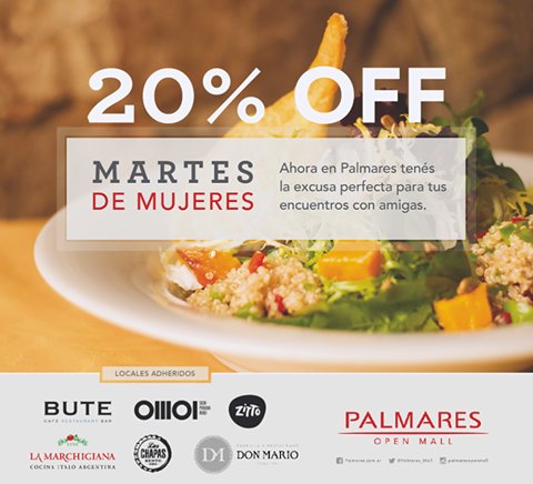 ¡Atentas chicas, hoy es #MartesdeMujeres en Palmares!