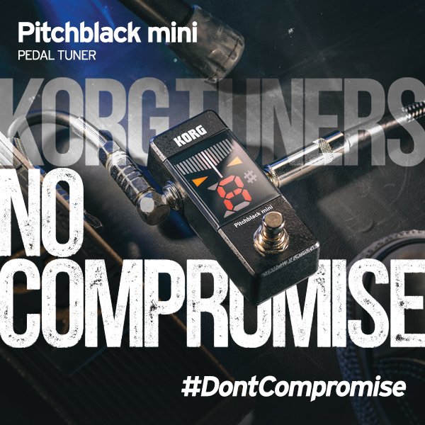 KORG_Official's tweet photo. What day?...#tunertuesday! #Retweet to win a #Korg Pitchblack mini! Winner picked Fri! #dontcompromise #demandkorg https://t.co/wgIf70vcxz