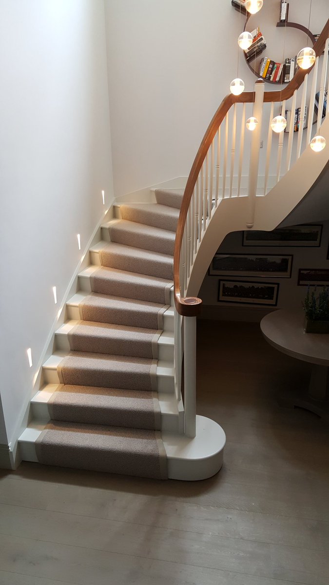 inputjoinery's tweet photo. A stunning American Black Walnut and Tulipwood Staircase. Stay tuned for a news article on this project #staircases https://t.co/F6fJGCPhCt