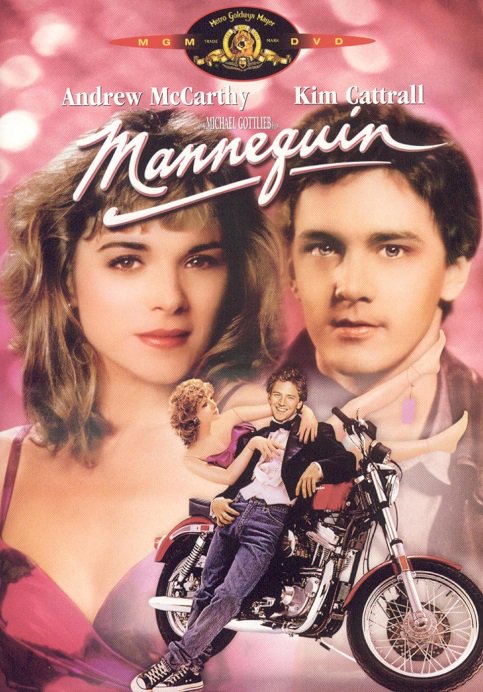 Moon 映画 マネキン 1987年 二人きりの時だけ美しい人間の女性に変身するマネキンとそれを作った青年が巻き起こす恋の騒動を描いたロマンティック ファンタジー 愛はとまらない スターシップ 主題歌も素敵