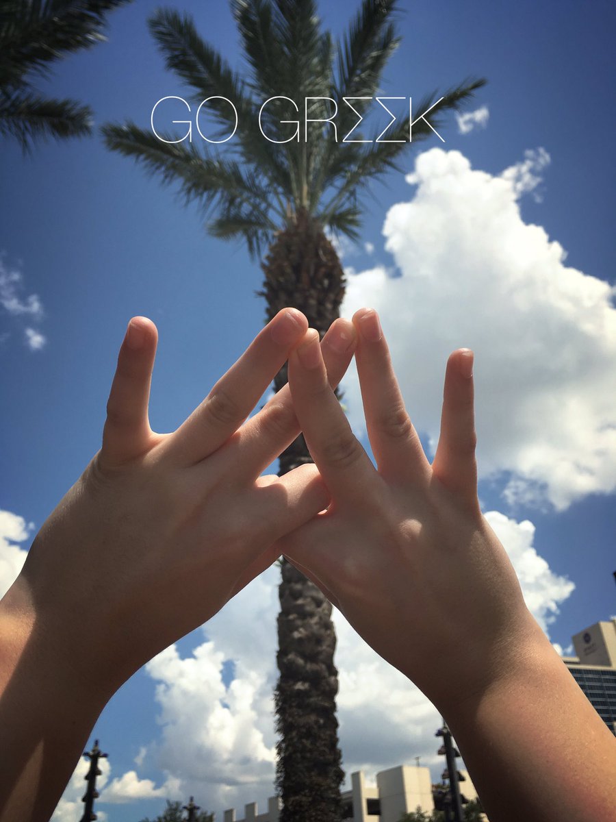 AlphaSigmaUCM's tweet photo. Do something you never thought you'd do, it's how most of us ended up here. #GoGreek https://t.co/w2UHvn3k8y