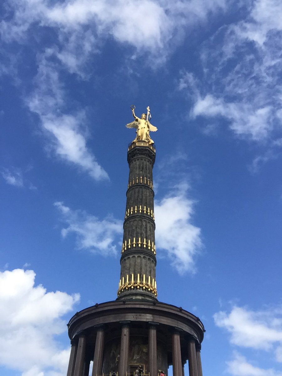 belindapinfold's tweet photo. Such a great last day in Berlin. Our last stop included the Victory Tower to witness an amazing view! #bnewyd16 https://t.co/FYvvRwmViN