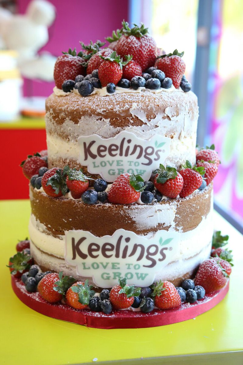 keelingsfruits's tweet photo. Huge thanks to @Decobake for our birthday cake - it was scrumptous! #DecoBake #90YearsOfKeelings https://t.co/OFV7Ogv6he