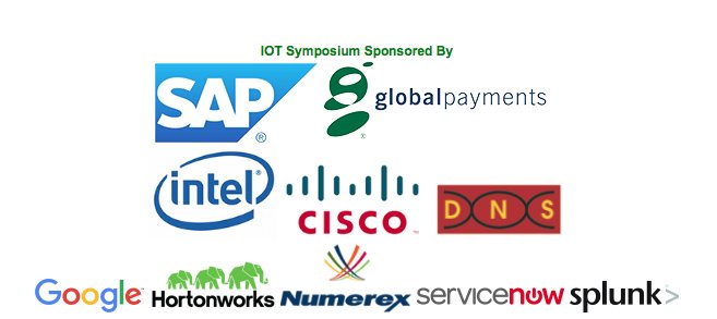 IoT_GA's tweet image. #IOTGA SPONSR @google @Cisco @intel @ATT @SAP @DataNtwkSltns @GlobalPayInc @Numerex @hortonworks @servicenow @splunk