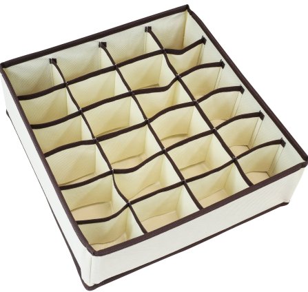 #promostorage #Ties #Socks #Bra #Underwear #Divider #Drawer #Closet #Home #Organizer #Container #Beige #nonwoven