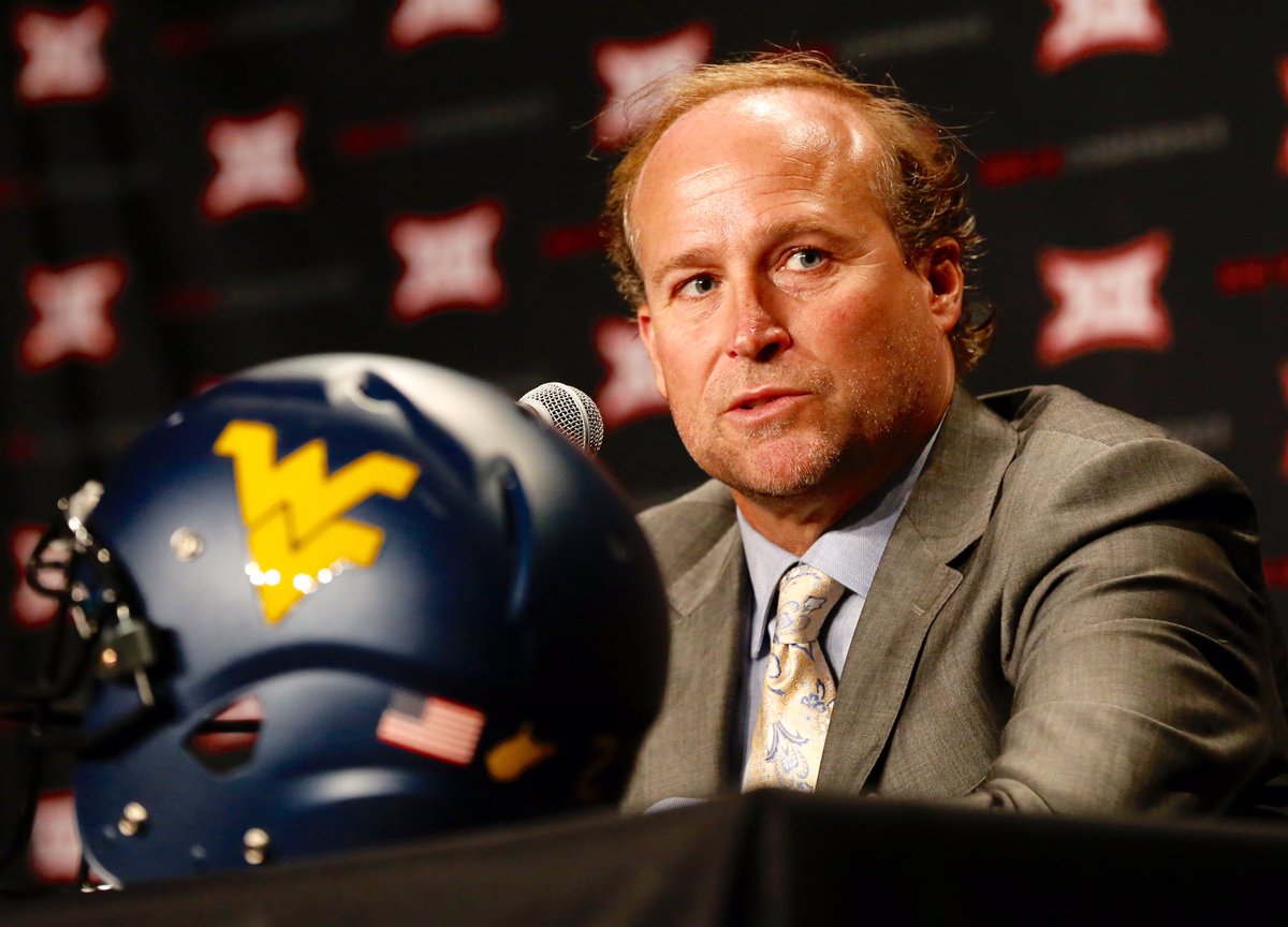 rtennis's tweet photo. West Virginia coach Dana Holgorsen at the Big 12 Football Media Days in Dallas, TX.
@Holgorsendana
#Big12 https://t.co/rAPlNTOSBl