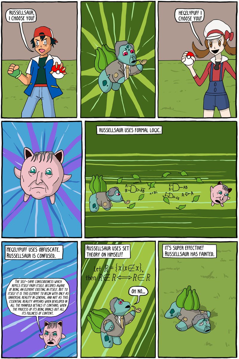 existentialcoms's tweet image. Remember comrades, until the Pokémon own the gyms, they will always be the oppressed class.
existentialcomics.com/comic/74