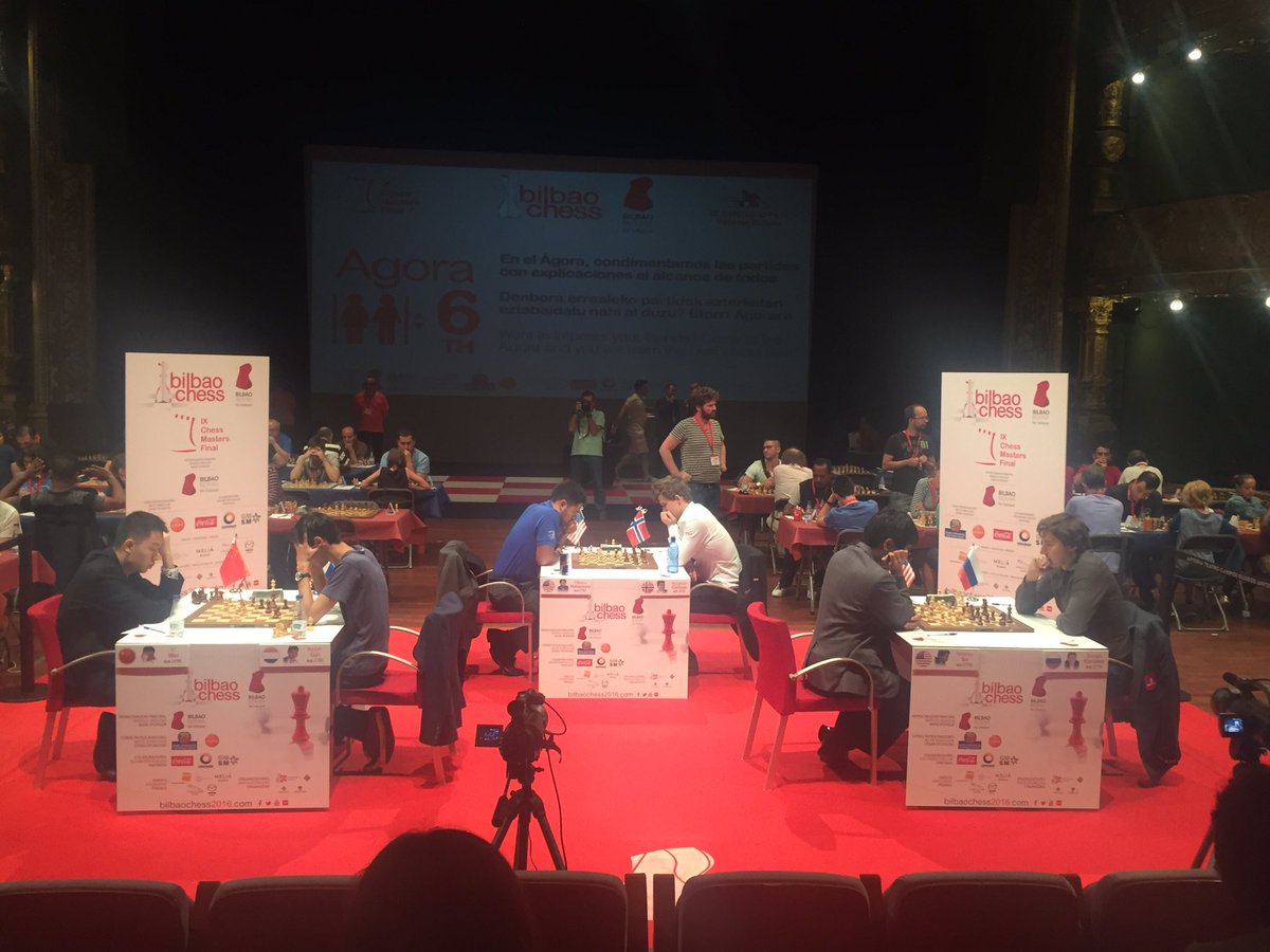 Ix Chess Masters Final Bilbao 2016 - Ronda 6 :: Noticias-de-xadrez