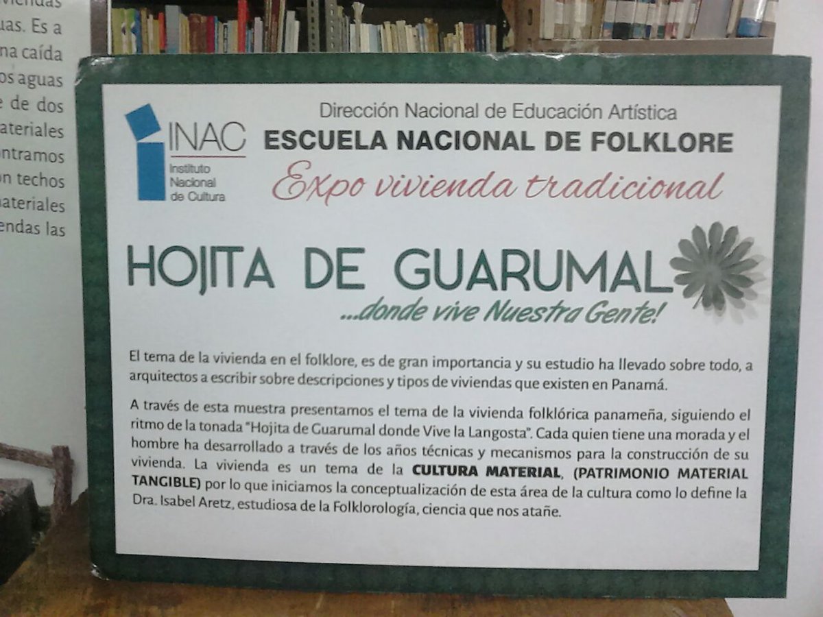 MiCulturaPma's tweet photo. La coord. de Los Santos inauguró la exposición "Hojita de Guarumal dónde Vive Nuestra Gente". #CulturaParaTodos https://t.co/qJSwJjq1FL