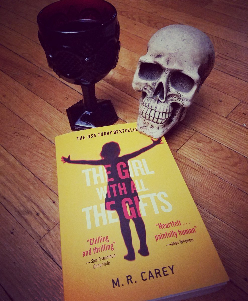 DLBookClub's tweet photo. Loving The Girl With All the Gifts by @MichaelCarey191. #yellowcover #aftersunset #booktubeathon2016 @BookTubeAThon https://t.co/n2w6x7ZNov