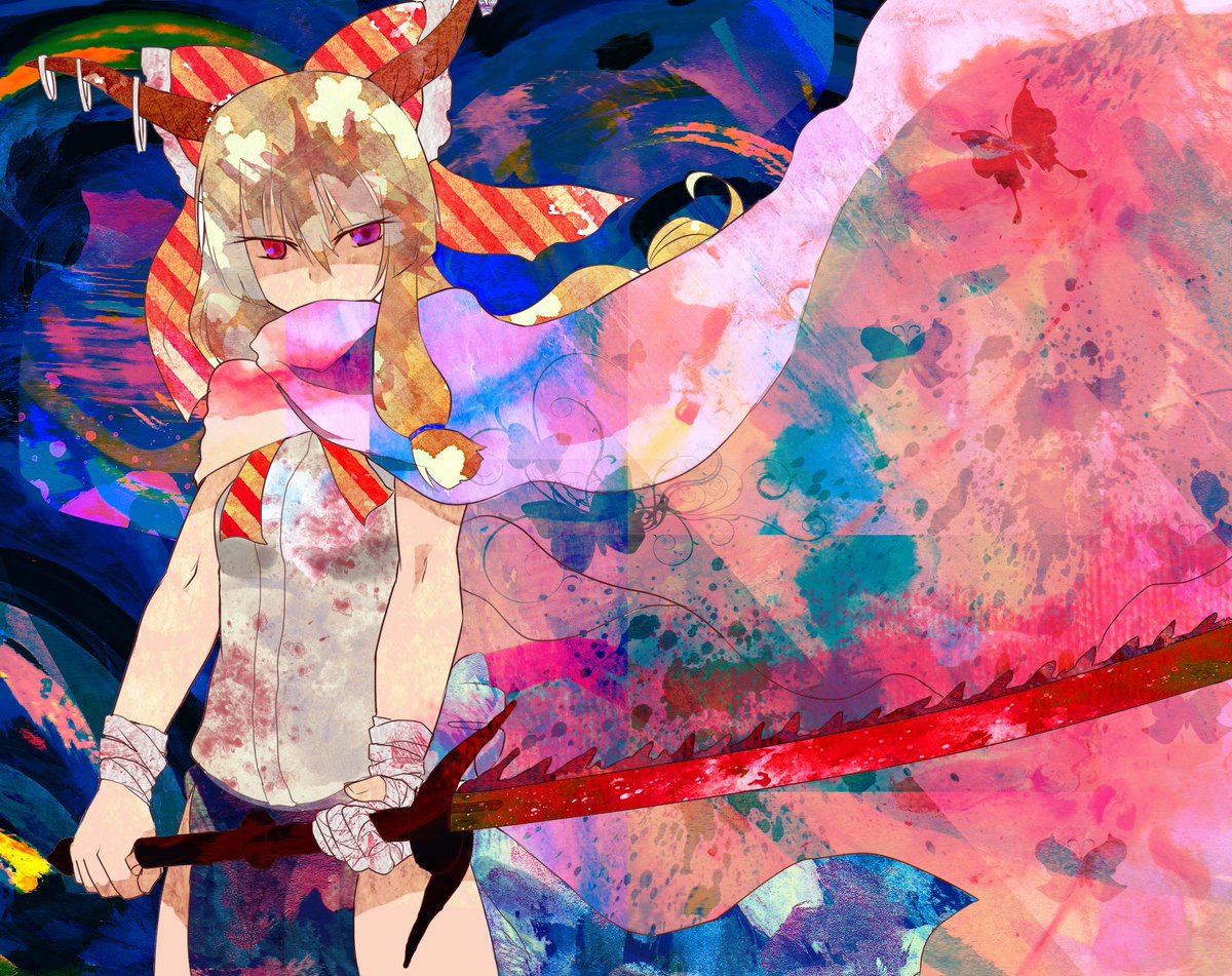 伊吹萃香 「 」|プロ市民のイラスト