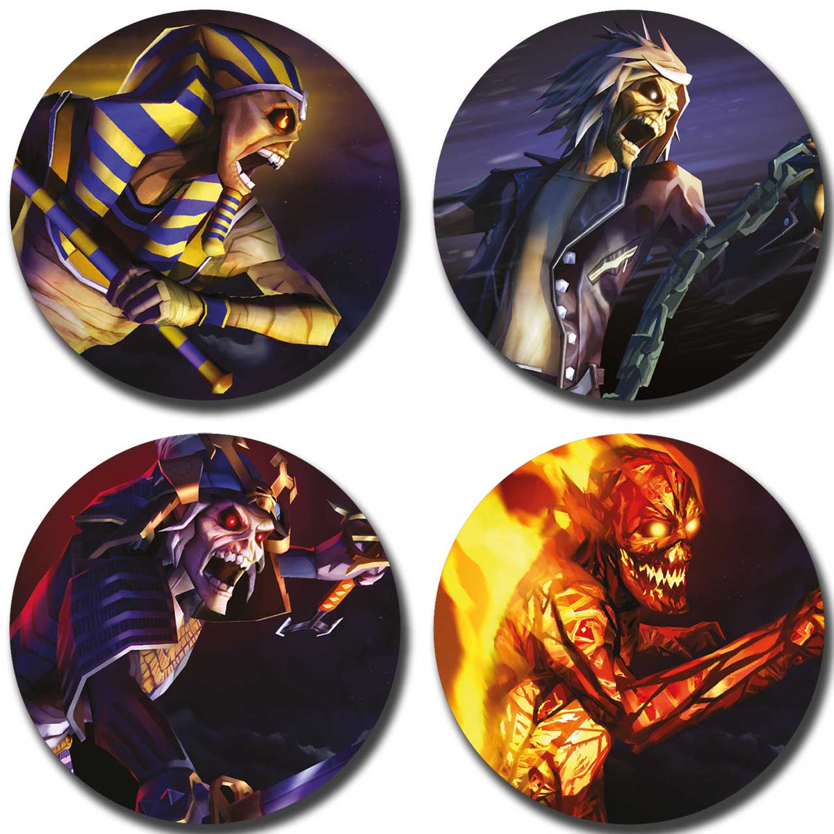 Want these exclusive <a href="/IronMaiden/">Iron Maiden</a> beer mats? They come with the new issue! IN STORES NOW!