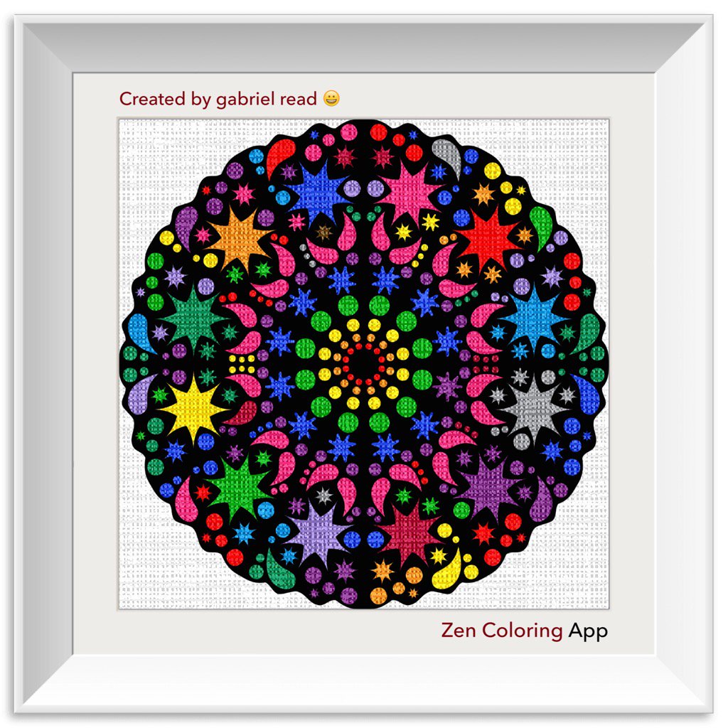ecread's tweet image. I painted this myself using the Zen Coloring app!

GetZenColoring.com
