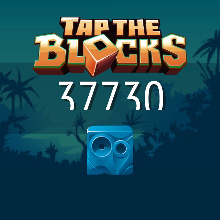 pancheneok's tweet photo. I've scored 37730 points in #taptheblocks on iOS! Can you beat my score? https://t.co/8gA8473FZQ https://t.co/qbuFmxpuXh