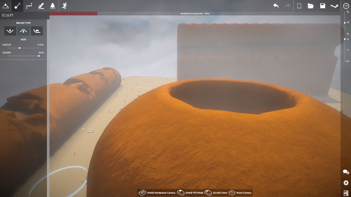 IAmBreadGame's tweet photo. Have you had a look at the I am Bread inspired island on the @WorldsAdrift Island Creator? https://t.co/Z5hRB6Lhct https://t.co/415moprwir