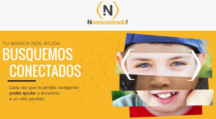 Yepika_inc's tweet photo. Nos sumamos a @noencontradoORG #error404. ¡Ayudemos a encontrar niños perdidos! 
https://t.co/crkOFQT7Fx https://t.co/I0wLs2HACD