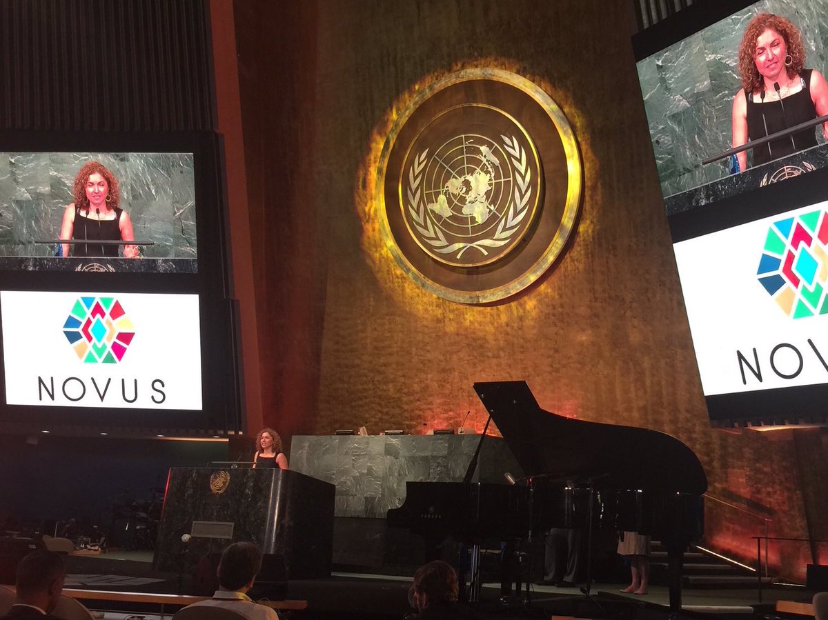 UCLAtech's tweet photo. 1st Female Private Space Explorer, #FuturizeXLaunch host receives #NovusSummitUN Award - congrats @AnoushehAnsari! https://t.co/jvOZihYkZb