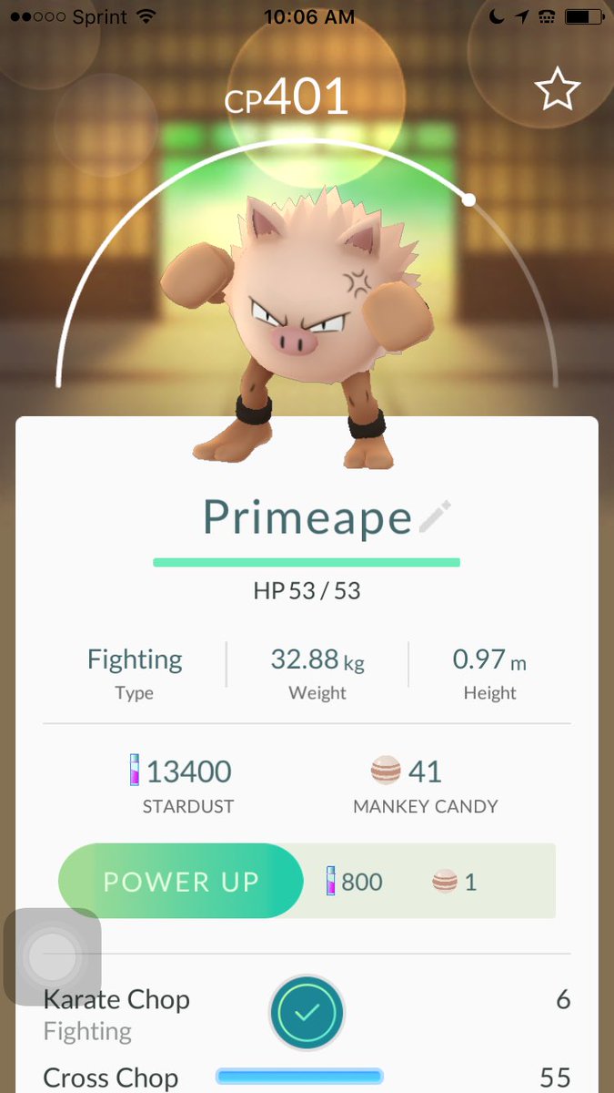 wolvekills91's tweet photo. Took me about 8 poke balls just catch this one. 😭🙄 @PokemonGoApp https://t.co/avvW26Xg32