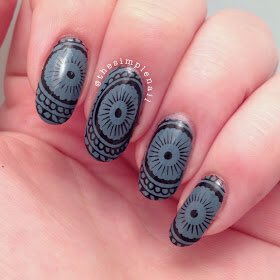 Want the know how I created this design?? 🤔 Read last weeks blog post! lesimplenail.blogspot.com