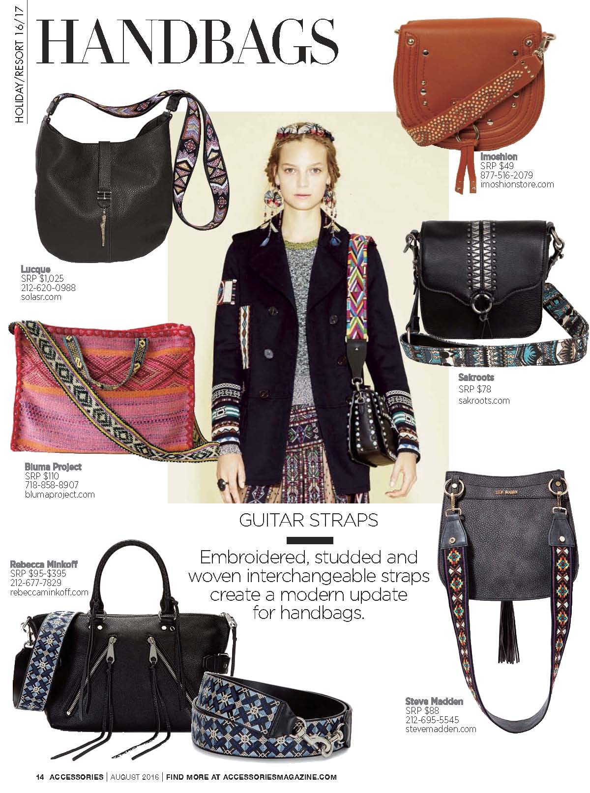 Rebecca minkoff guitar cheap strap crossbody bag