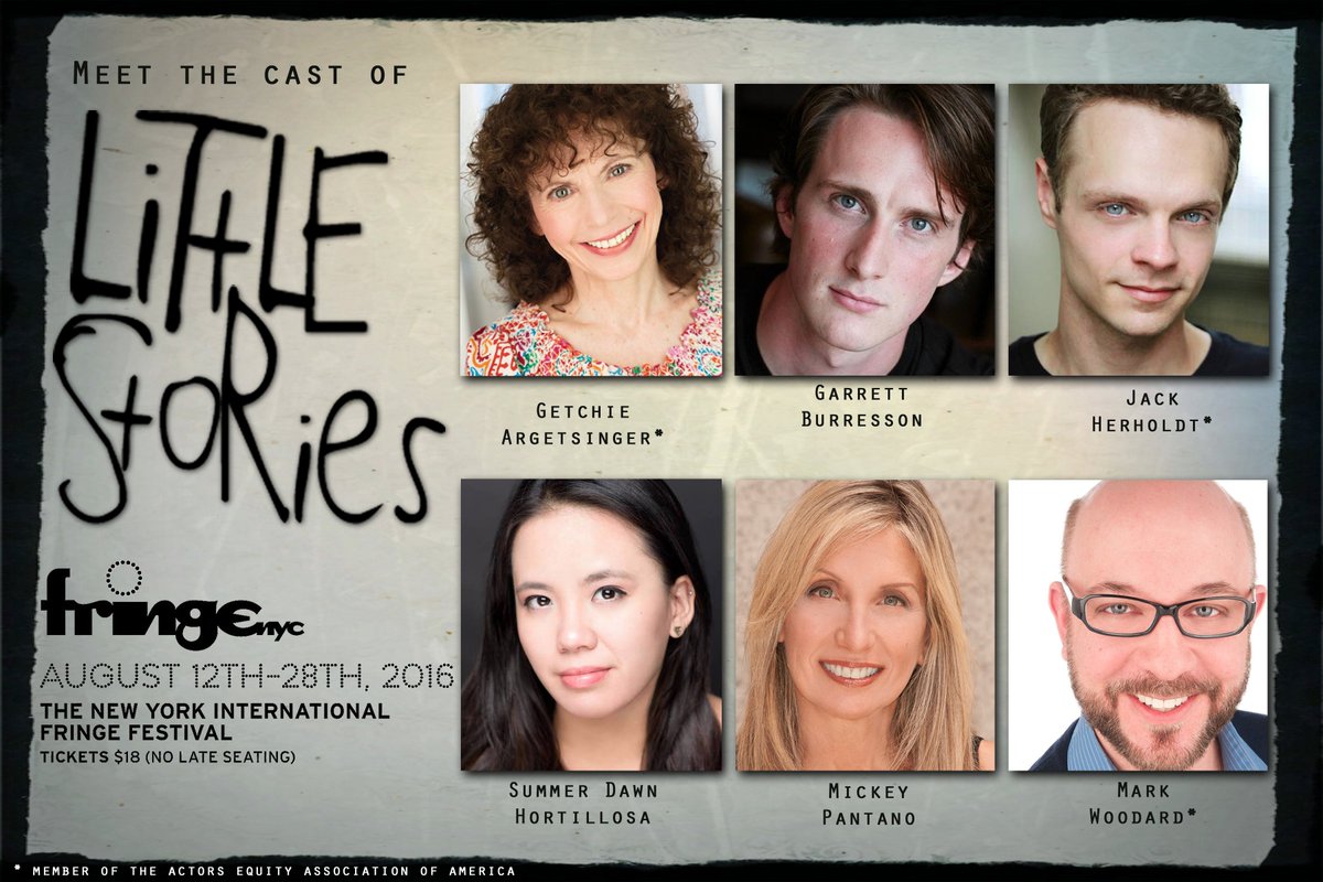 CStheatrical's tweet photo. Check out our amazing cast!!! #FringeNYC #Grimm #FairyTale #Theater https://t.co/vi6ZhSW45M