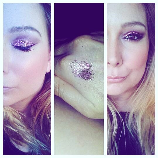 Playing with glitter today! Amazing colours and stunning results with <a href="/eyekandyusa/">Eye Candy American Style</a> #glittereyeshadow #glamoureyes