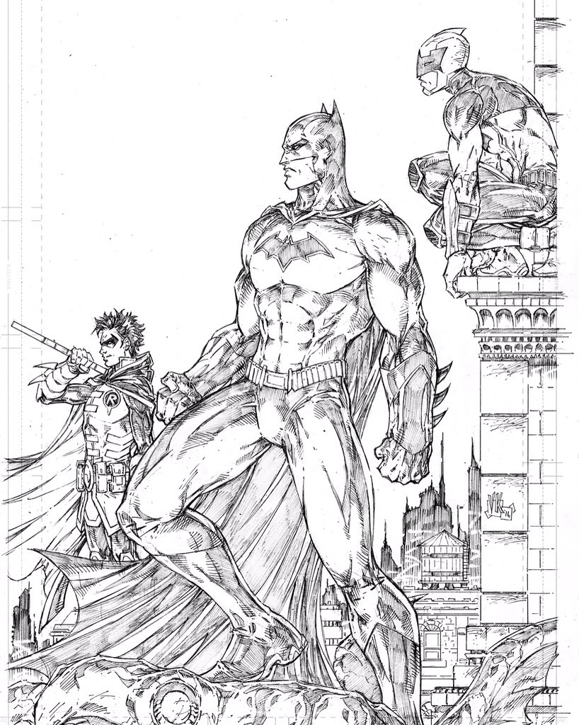 #batman family #rebirth style! @DCComics @TomKingTK @Ssnyder1835 #robin #dukethomas #Gotham
