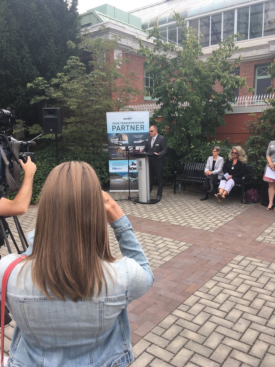CapitalMagYYJ's tweet photo. John Wilson launching the new depot @WilsonsBus https://t.co/ipuz8iJG9l