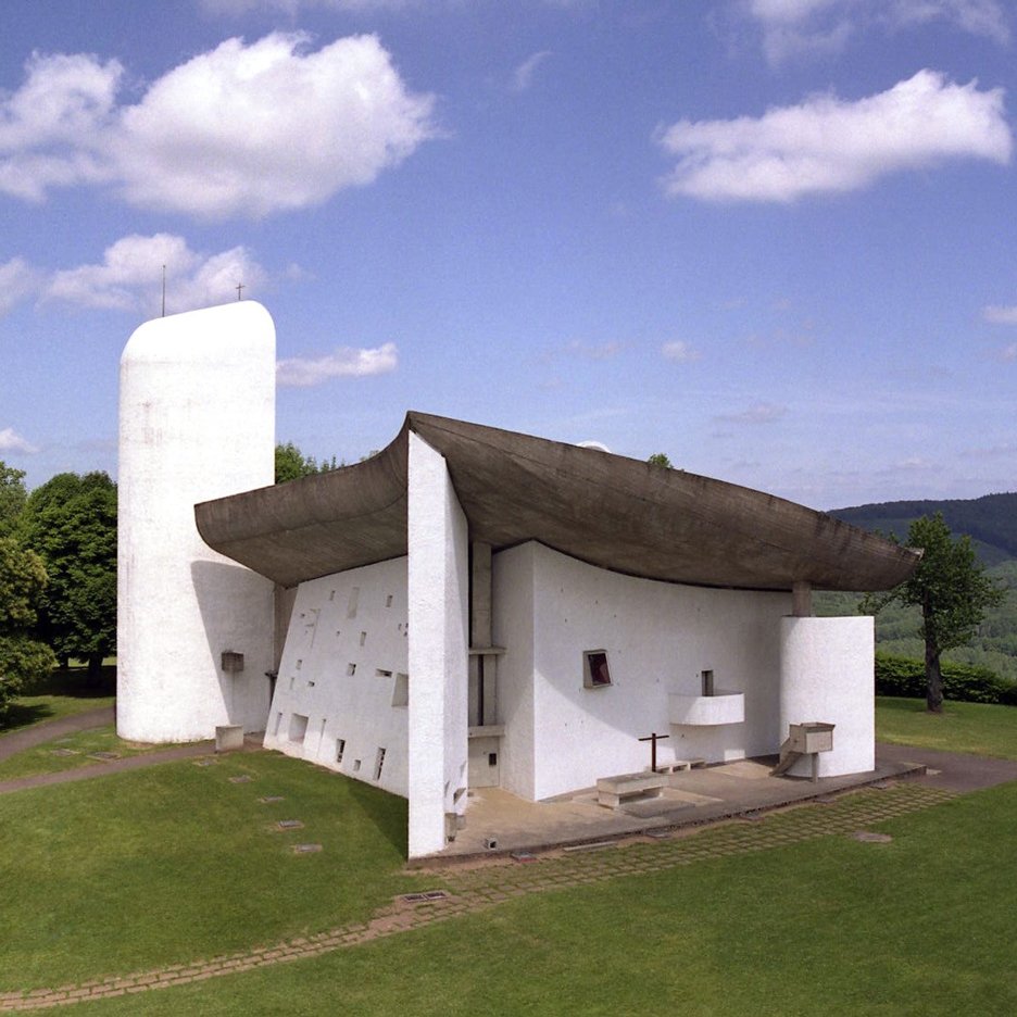 dezeen's tweet photo. UNESCO adds 17 Le Corbusier projects to World Heritage List: https://t.co/4Y5rKDlYKC #architecture https://t.co/ZU4gw0C9hO