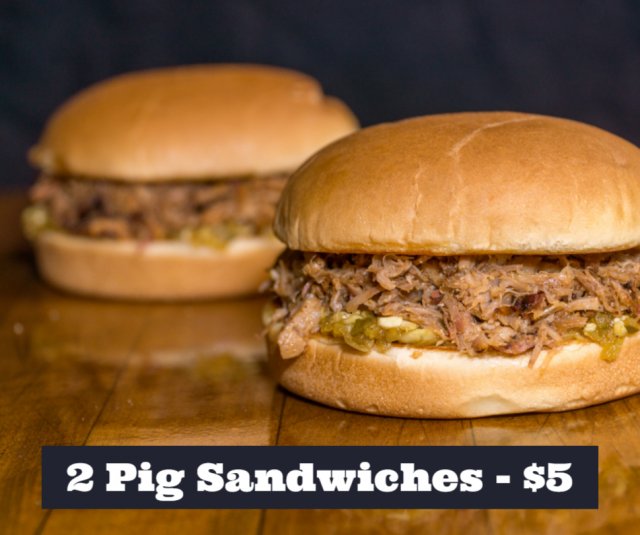 VansPigStands's tweet photo. Two sandwiches, five bucks, one solid deal. Enjoy 'em for the rest of July! https://t.co/TA7A4QVKdI