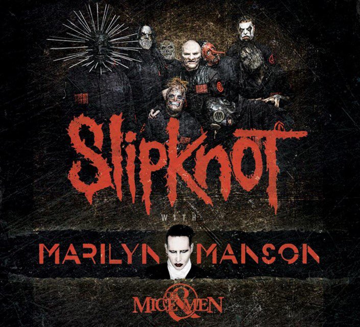inthepitcanada's tweet photo. @slipknot w/ @marilynmanson &amp; @OMandM are in Canada for a few nights! June 19 (Tor) June 20 (Mtl) June 21 (Qc) https://t.co/foERuqi1DG