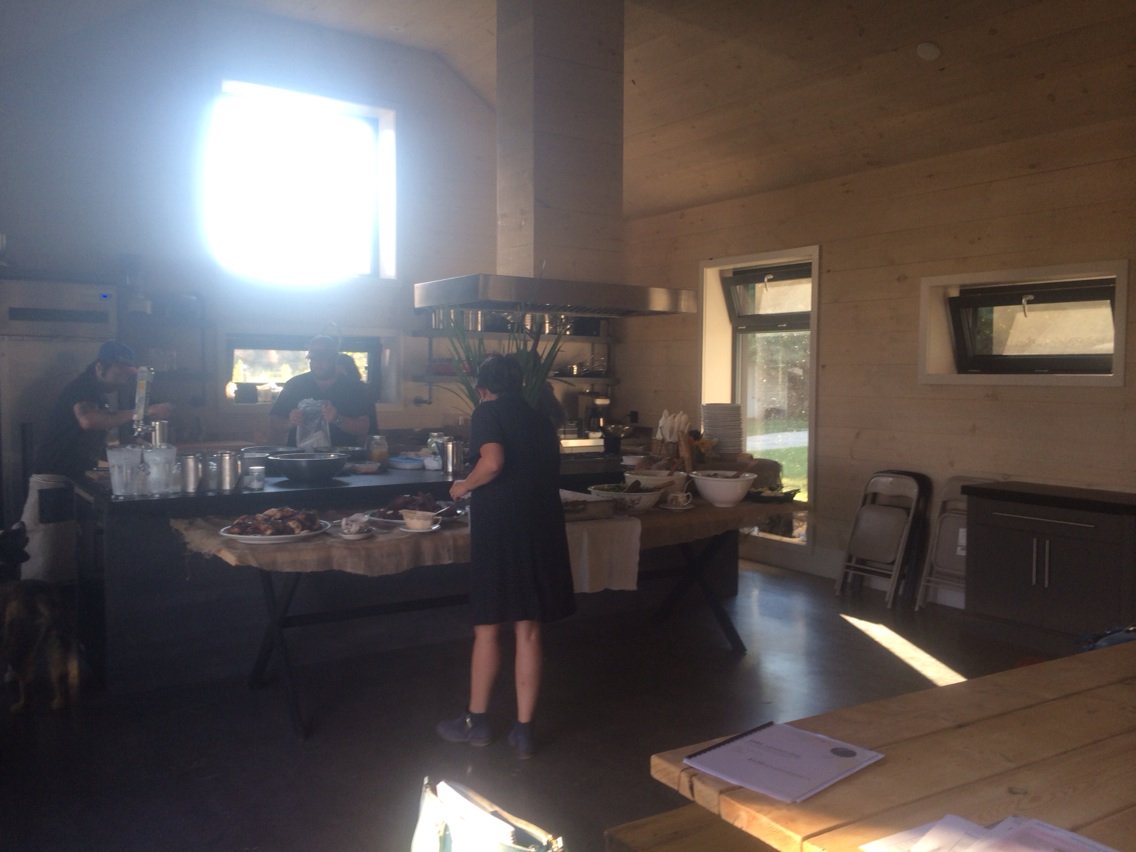 <a href="/Mad_Maple/">Mad Maple</a> cooking at the #newfarmkitchen @creemoresprings <a href="/Bernardin/">Bernardin</a>