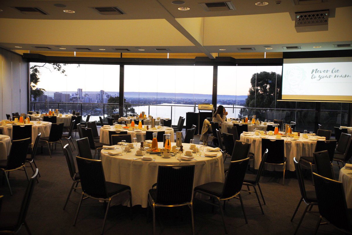 ADMA_WA's tweet photo. Good morning #Perth! It's a beautiful morning at Frasers and our #GuruBreakfast is about to start. π΄βοΈ #ADMAWA https://t.co/vLL81YRidV