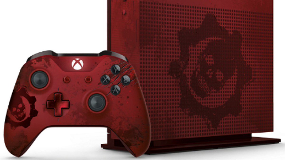 IGN's tweet image. Here's how you can win a @GearsofWar 4 #XboxOneS at #SDCC2016: go.ign.com/tTQ6mg7