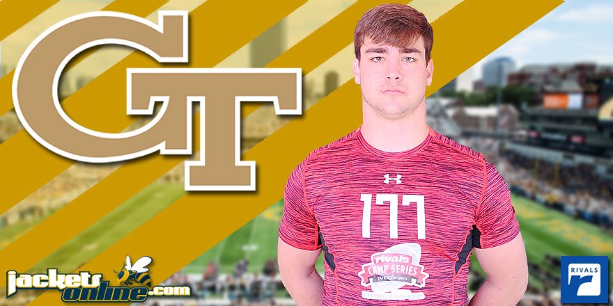 Kelly_Quinlan's tweet photo. 3-star OL Zach Quinney talks about why he decided to commit to #GaTech https://t.co/lRv8THKa9l https://t.co/RuhjlEMPOz