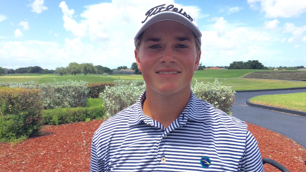 PGATAmericasESP's tweet photo. California's Jeff Wells @Wellzzyy shot 4-under 68 to move within 2 of the lead in R1 of #pgatourla #SummerQSchool https://t.co/3m6yGG6diI
