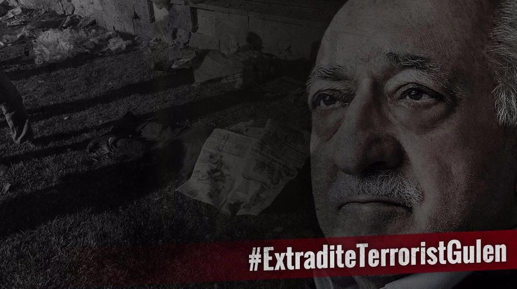uniakiibf's tweet photo. Gülen'in emriyle vatandaşlar katledildi, tanklar insanları ezdi, meclis bombalandı. 
 #ExtraditeTerroristGulen https://t.co/uSBvMjtgqr