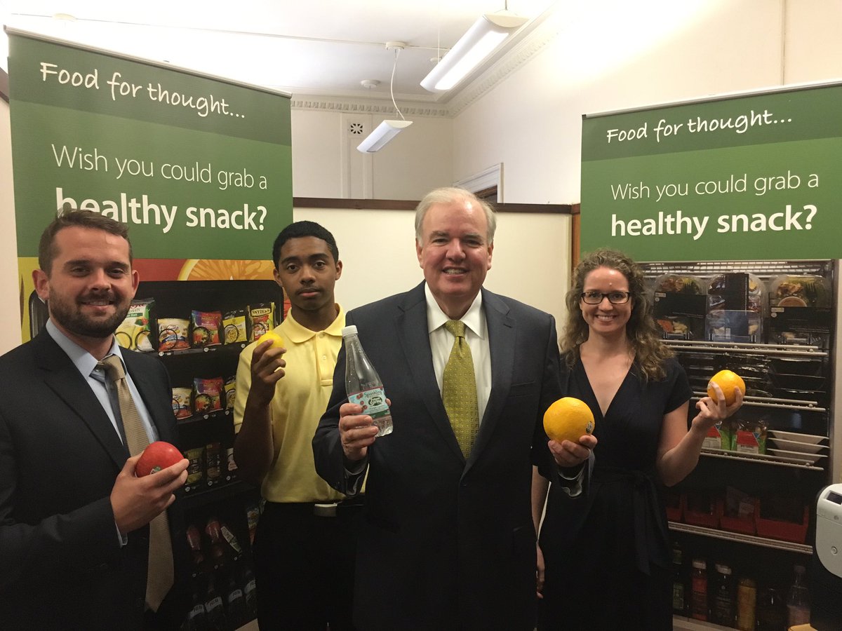 Work places are embracing healthier options for their choices.#healthyvending <a href="/BetterVendingMA/">Better Vending MA</a> <a href="/HeartMASS/">Heart of the Nation TV Mass</a>