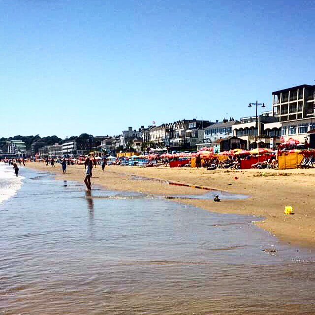 Beaut of a day at the beach 🏖 love this island! #Sandown #IsleofWight