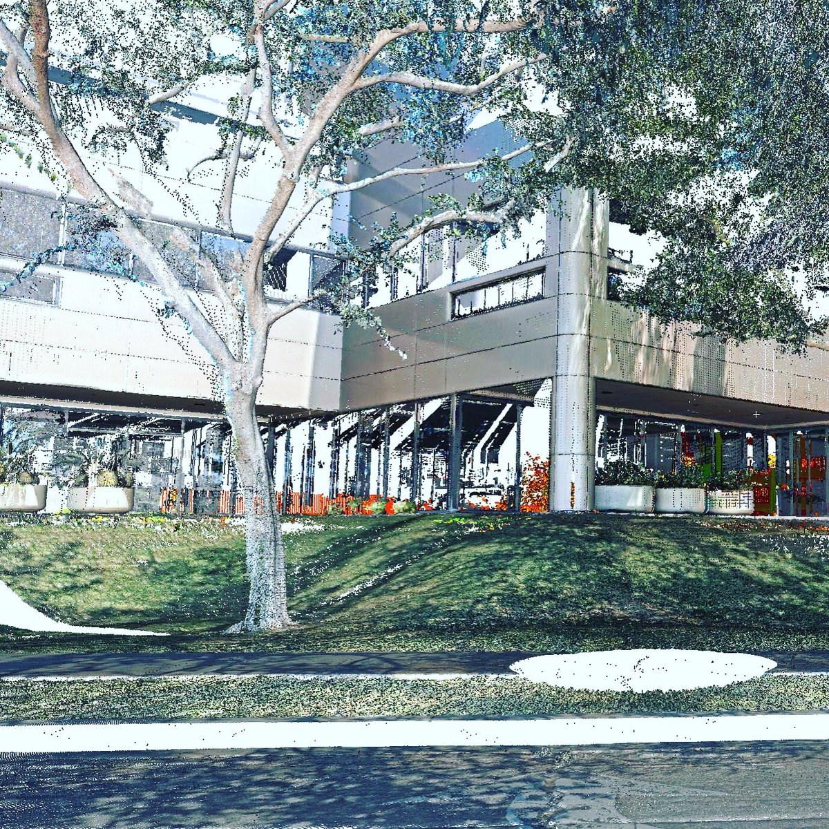 cedar_mac's tweet image. Scan data with HDR images. #hdr #lidar #commercialrealestate