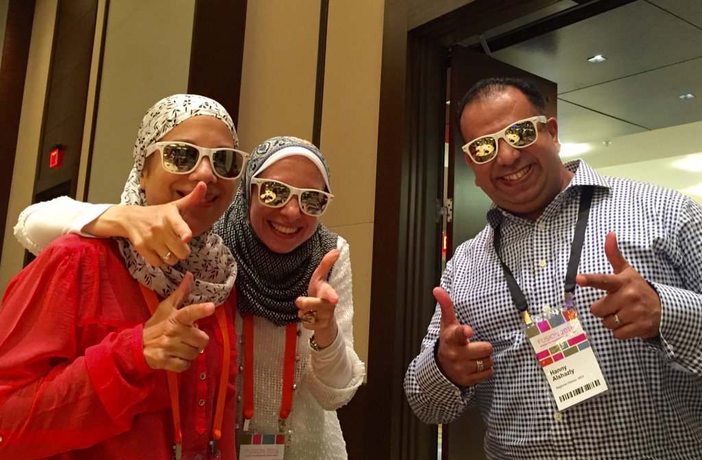 hannyalshazly's tweet photo. @ #D2LFusion 2016 with @AUC team - @YouSeeU shades! https://t.co/2aoq6StMeQ