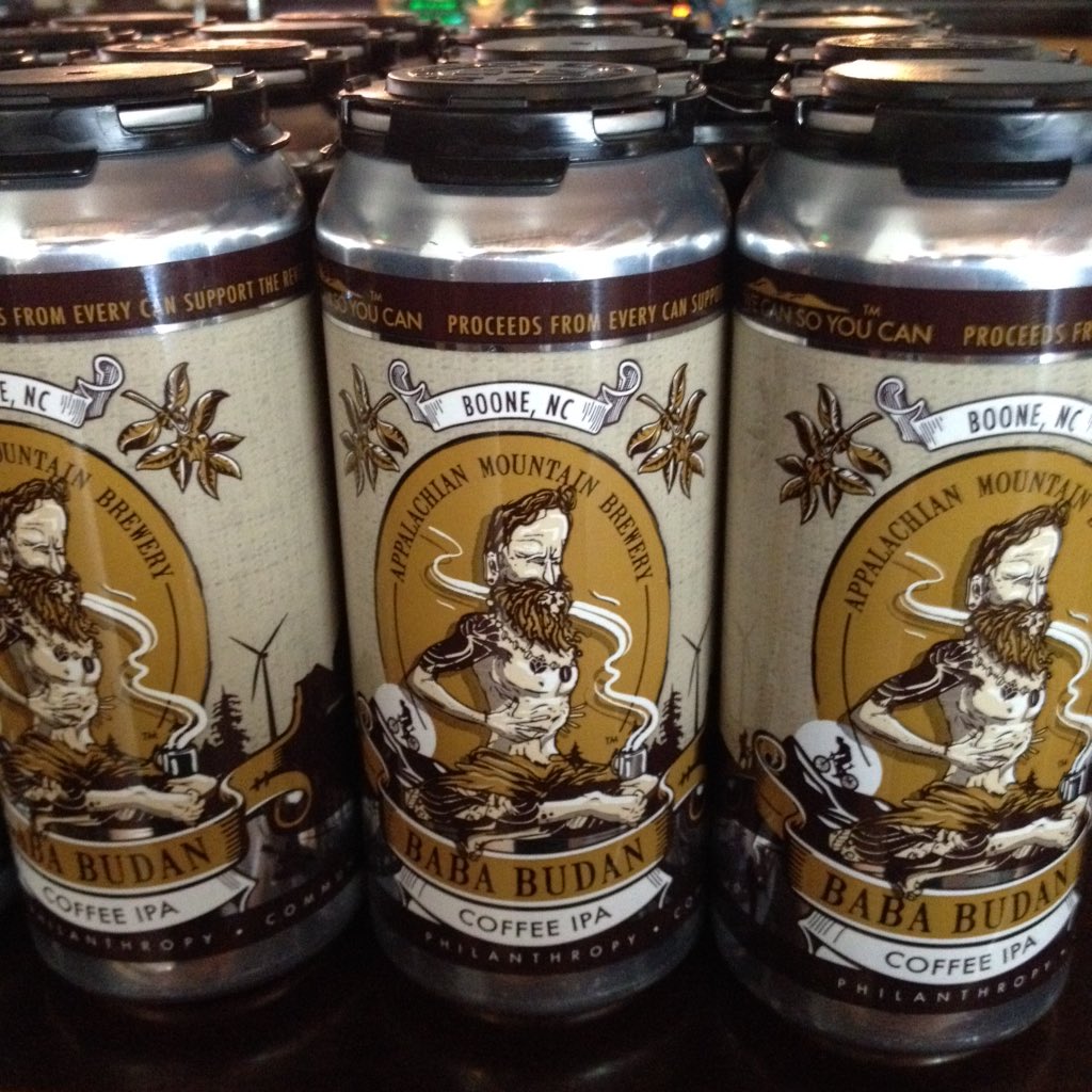 It's baack! <a href="/AMBrewery/">Appalachian Mountain Brewery and Cidery</a> <a href="/FontaFloraBrew/">Fonta Flora Brewery</a> Baba Budan Coffee IPA cans + draft! <a href="/Ncbeerguys/">NC Beer</a> @919Beer <a href="/ToastRaleigh/">Toast - Raleigh</a>