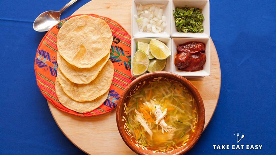 Prueba el caldo Xóchitl, pide a domicilio a <a href="/TakeEatEasy_ES/">TakeEatEasy_ES</a>  #AuténticaCocinaMexicana #CalleDeRecoletos13 MAD